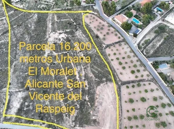 Terreno urbano de 1,62 ha en venta en Alicante, Alicante