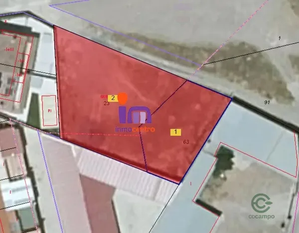 Terreno urbano de 0,0943 ha en venta en Santa cruz de mudela, Ciudad real