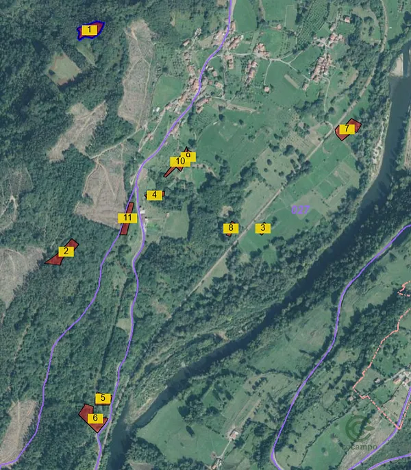 Finca rústica de 1,7 ha en venta en Asturias