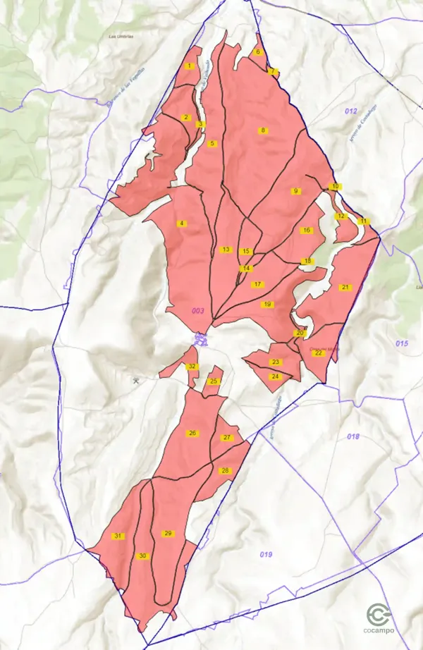 Finca agrícola de 440 ha en venta en Soria
