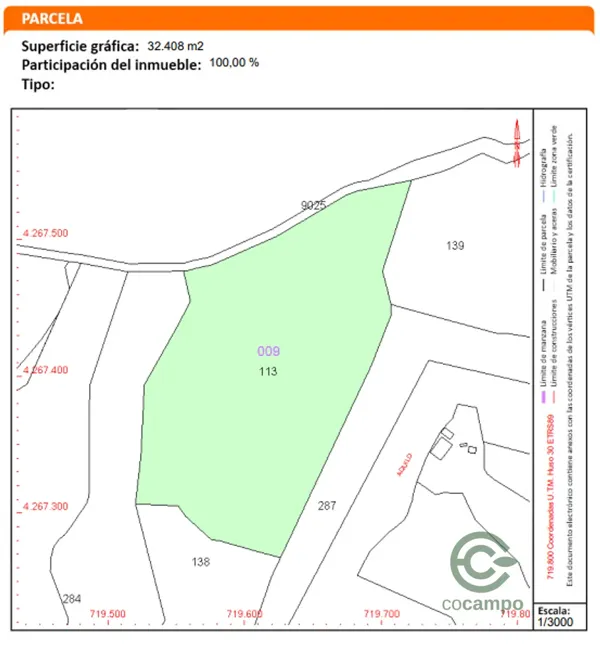 Finca agrícola de 3 ha en venta en Alicante