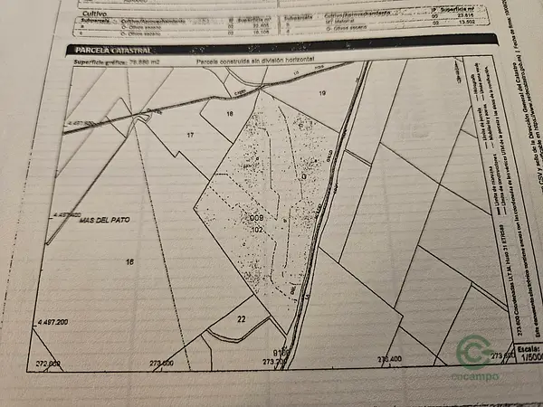 Finca cinegética de 7,96 ha en venta en Castellón