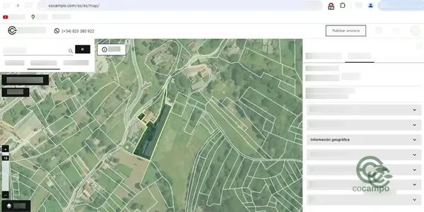 Finca rústica de 0,16 ha en venta en Pontevedra