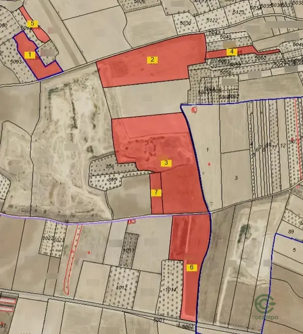 Finca rústica de 0,914 ha en venta en Toledo