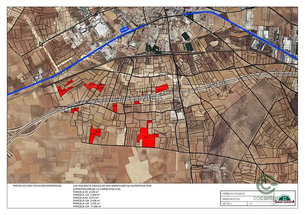 Finca agrícola de 16,4 ha en venta en Toledo