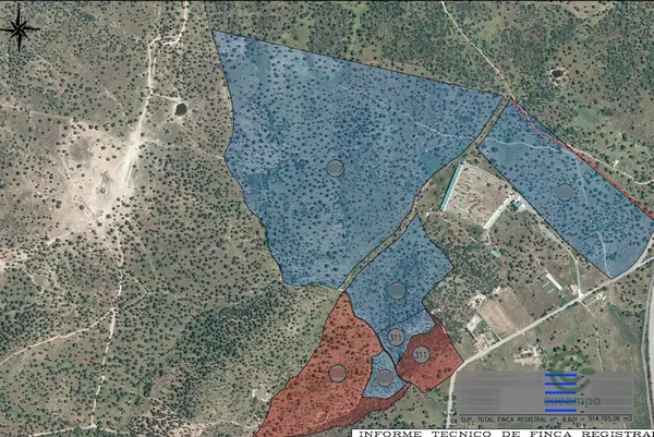 Finca rústica de 54 ha en venta en Córdoba