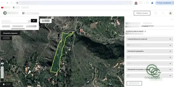 Finca rústica de 0,62 ha en venta en Las palmas de gran canaria