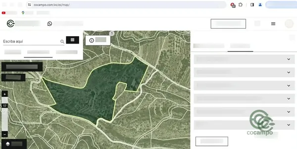 Finca rústica de 9,62 ha en venta en Alicante